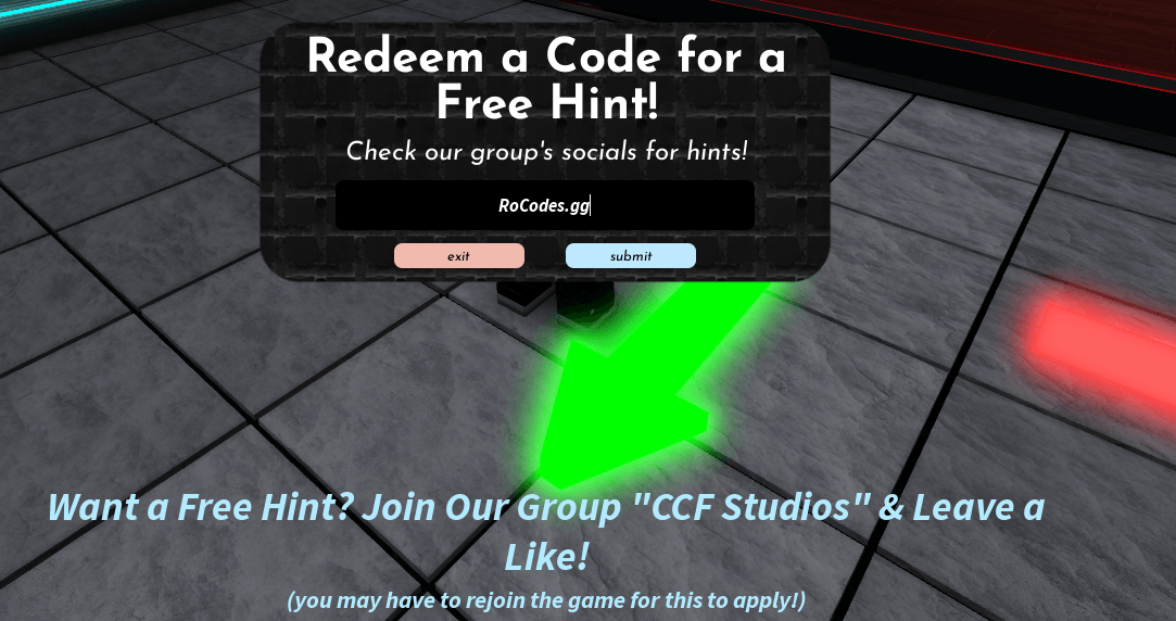 Terminal Escape Room Codes February 2026 RoCodes 2048 Roblox Terminal Escape Room Codes 